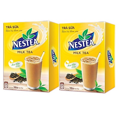 Trà sữa Nestea hộp 8 gói x 20g