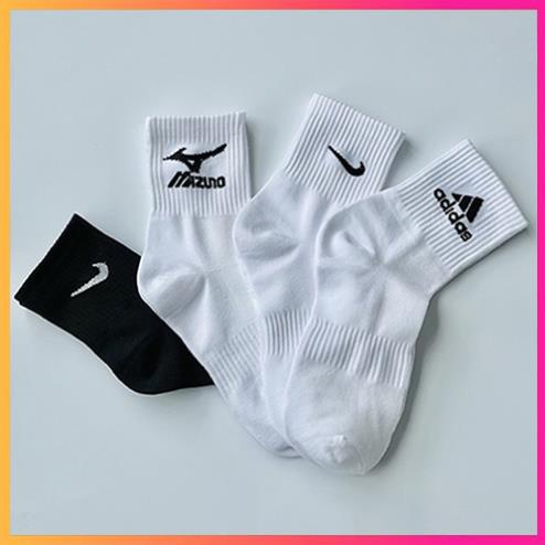 Tất/vớ Nike hàng dệt kim thương hiệu Adidas, Mizuno, dùng cho thể thao, bóng đá, bóng chuyền, tennis, thời trang, có sỉ.