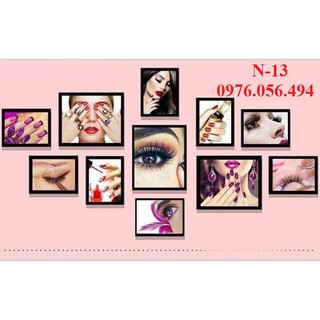 Bộ tranh Nail Mi 11 bức