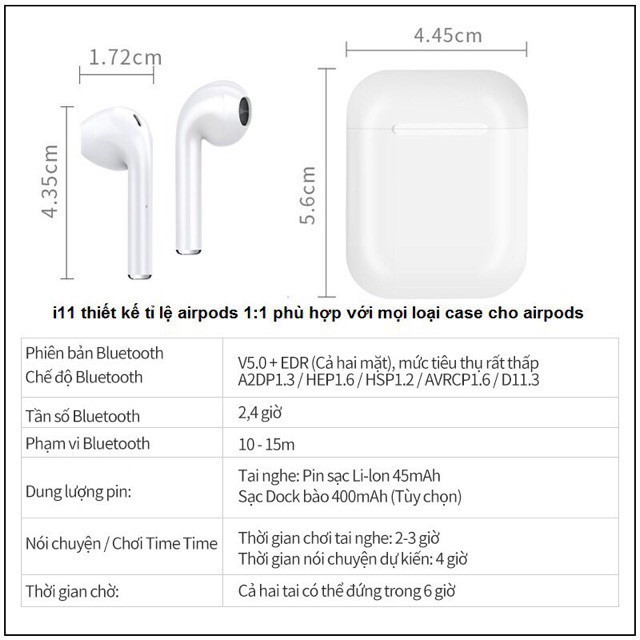 ♥️ Tai nghe AIRPOD i11 ♥️