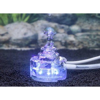 SỦI MINI CÓ ĐÈN LED ĐỔI MÀU CHO HỒ CÁ Q1 (Hàng Công Ty)
