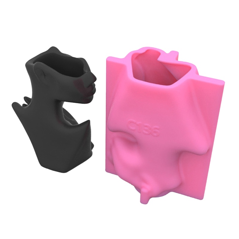 Khuôn Silicone Làm Giá Đỡ Bút / Chậu Hoa / Xi Măng Siêu Tiện Lợi