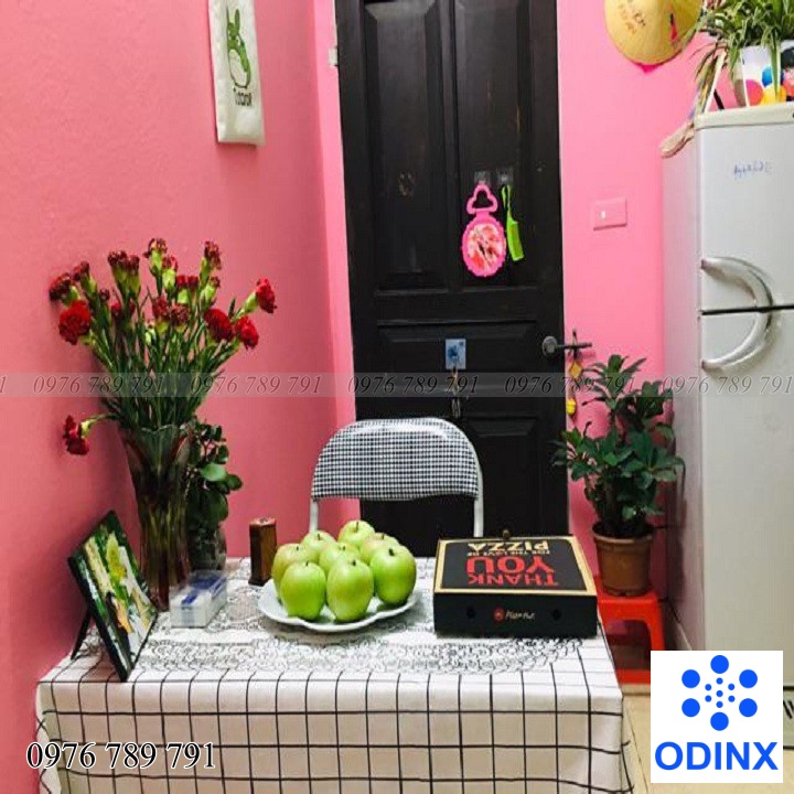 10m Giấy dán tường MÀU TRƠN nhiều mẫu - khổ rộng 45cm Có Keo Sẵn ODINX