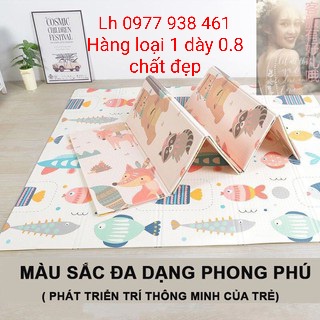 Thảm xốp trải sàn phòng ngủ phòng khách cho bé , thảm lót sàn XPE Phủ Silicon 2 mặt siêu êm