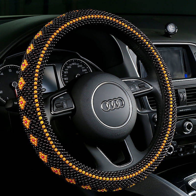 38CM Vỏ bọc trang trí vô lăng xe hơi hợp thời trang