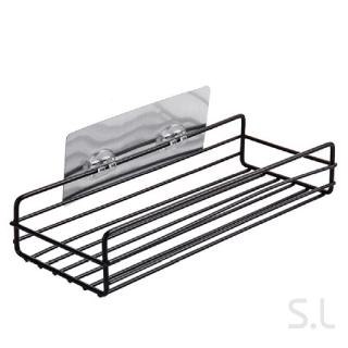 Kitchen Bathroom Shower Storage Shelf Suction Basket Caddy Rack 53