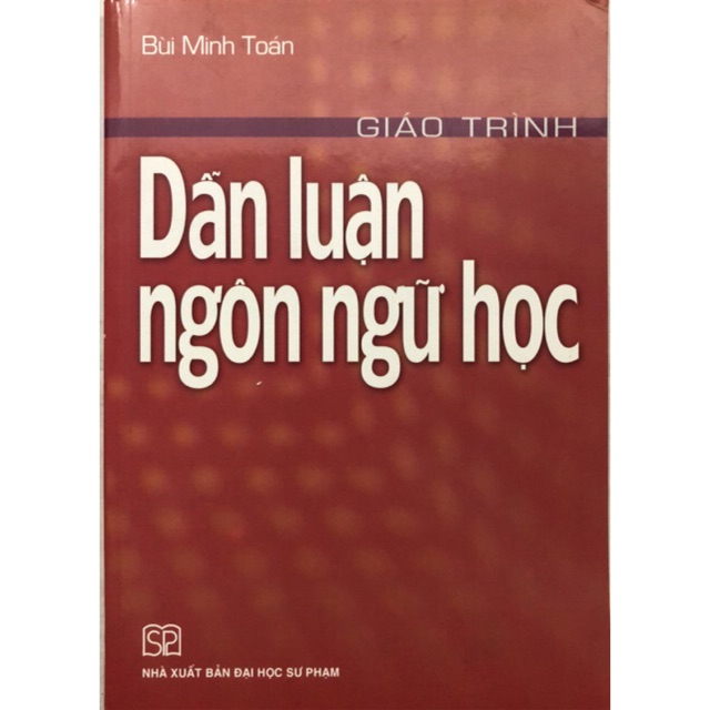 Sách - Dẫn Luận Ngôn Ngữ Học