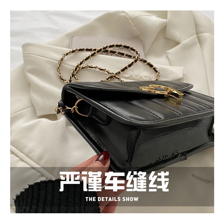 Túi Đeo JASMIN NOIR Chéo Dây Xích In Họa Tiết Thời Trang Cho Nữ