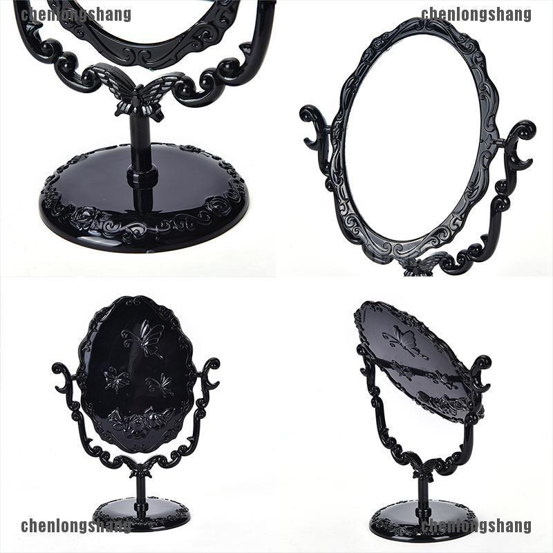 Hot Girl Giá Đỡ Dụng Cụ Trang Điểm Hình Hoa Hồng Gothic Có Thể Xoay Được Để Bàn