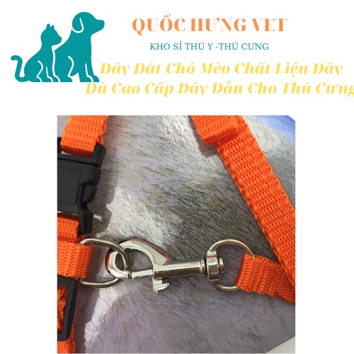Dây Dắt Chó Mèo Chất Liệu Dây Dù Cao Cấp Dây Dẫn Cho Thú Cưng Dưới 4kg-DÂY DẮT YẾM ĐƠN SẮC KAZEN 3905 QUỐC HƯNG VET