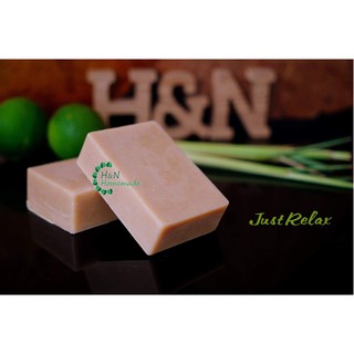 Just Relax - cho da Thường, Hỗn hợp ít dầu, Khô ít - Xà phòng dầu dừa/ Xà bông thiên nhiên hương sả