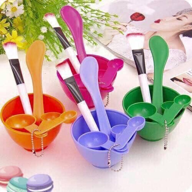 Bát trộn mặt nạ 4 in 1