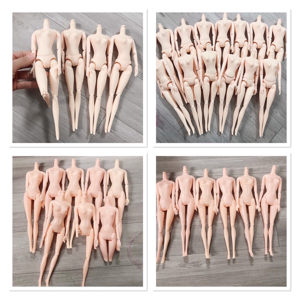 Thanh lý cơ thể búp bê barbie 30cm