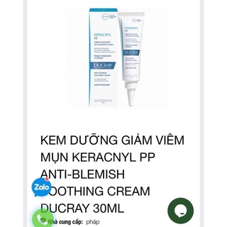 Kem dưỡng giam viem mun keracnylpp anti blemish
