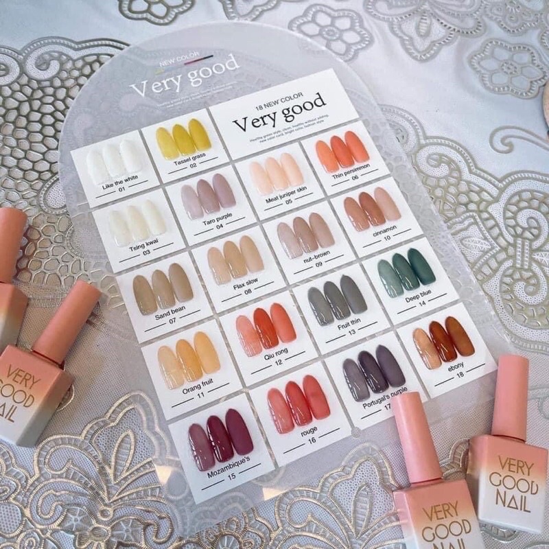 [ HOT ] Set thạch 18 màu chuẩn hãng VERY GOOD