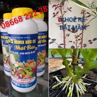 Phân bón humix cá hồi _ kích rễ khỏe _15 bật mầm xanh _ tưới hợp tất cả cây trồng