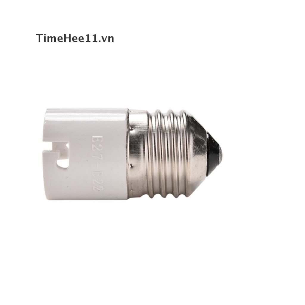 Đuôi Đèn Chuyển Đổi E27 Sang B22 TimeHee11 Có Giá Đỡ