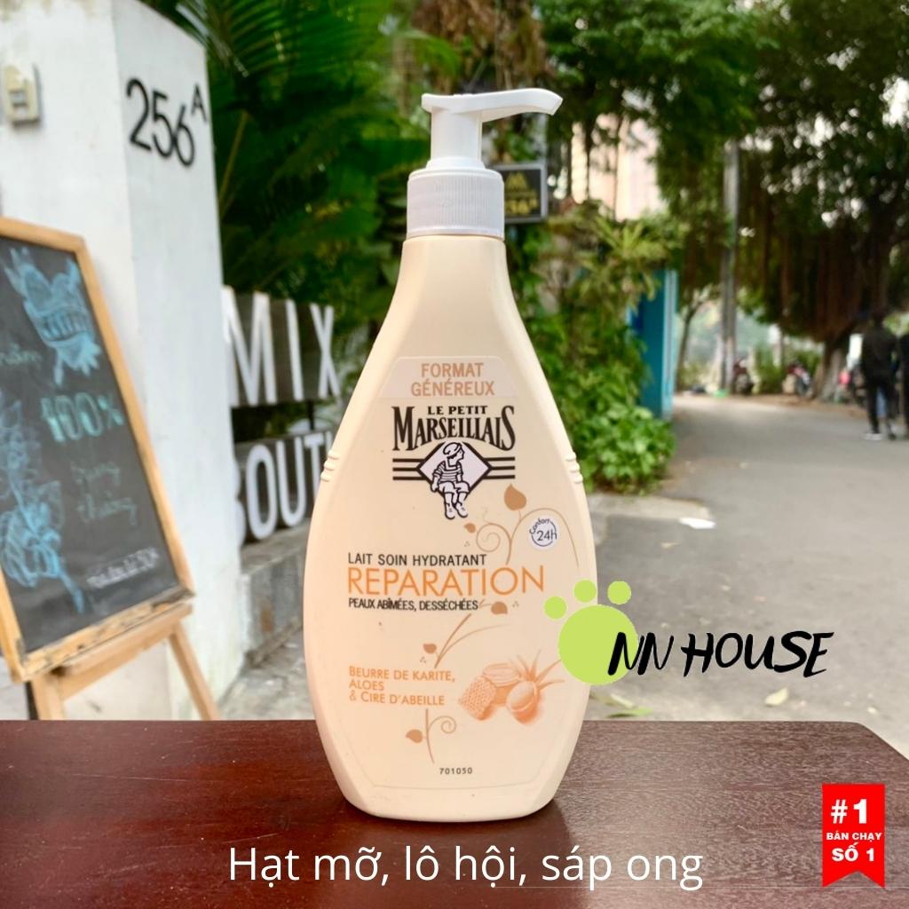 Sữa dưỡng thể body, toàn thân Le petit Marseillais dưỡng ẩm,tái tạo da,chăm sóc da mịn màng glycerin body lotion massage