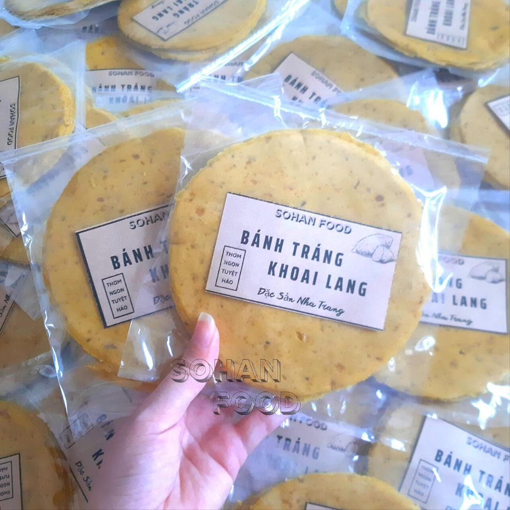 Bánh Tráng Khoai Lang Dẻo Đặc Sản Nha Trang - Sohan Food