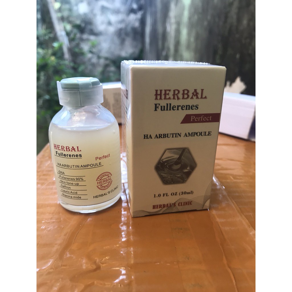 Tinh chất collagen Herbal Fullerenes nâng cơ, căng bóng giảm lão hóa da