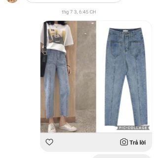 Jeans m sz s gân sz m