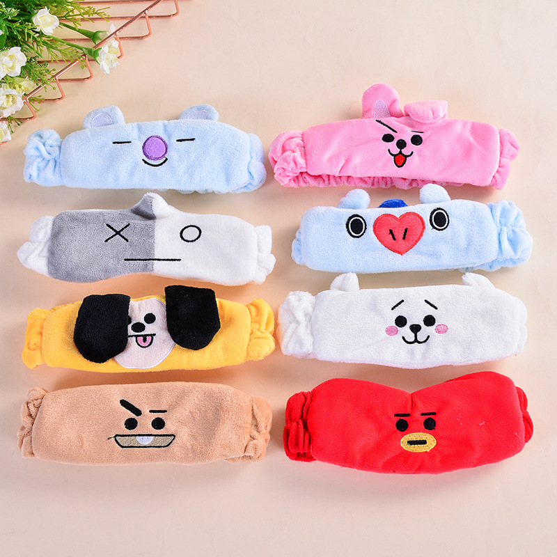 Mặt Nạ Che Mắt Ngủ In Hình Bts Bt21 Dễ Thương