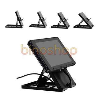 Đế Dựng Nintendo Switch, Giá đỡ 4 nấc chỉnh độ cao cho Nintendo Switch - Đen