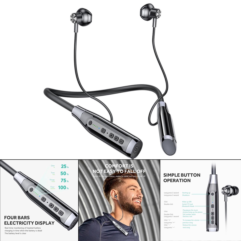 Tai nghe nhét tai A12 bluetooth siêu nhẹ tiện lợi