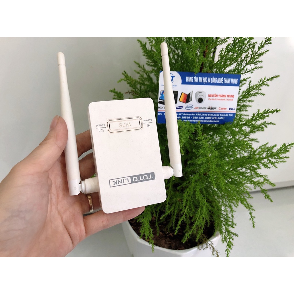 Bộ Kích Sóng Wifi Repeater 300Mbps Totolink EX200 - Mới Bảo hành Hãng 24 Tháng