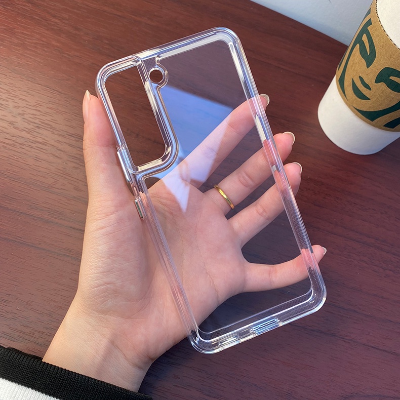 Ốp Điện Thoại Trong Suốt Cho samsung S22Ultra S22 S21Ultra S21 A53 A73 A13 S21FE A12 A21s A72 A52