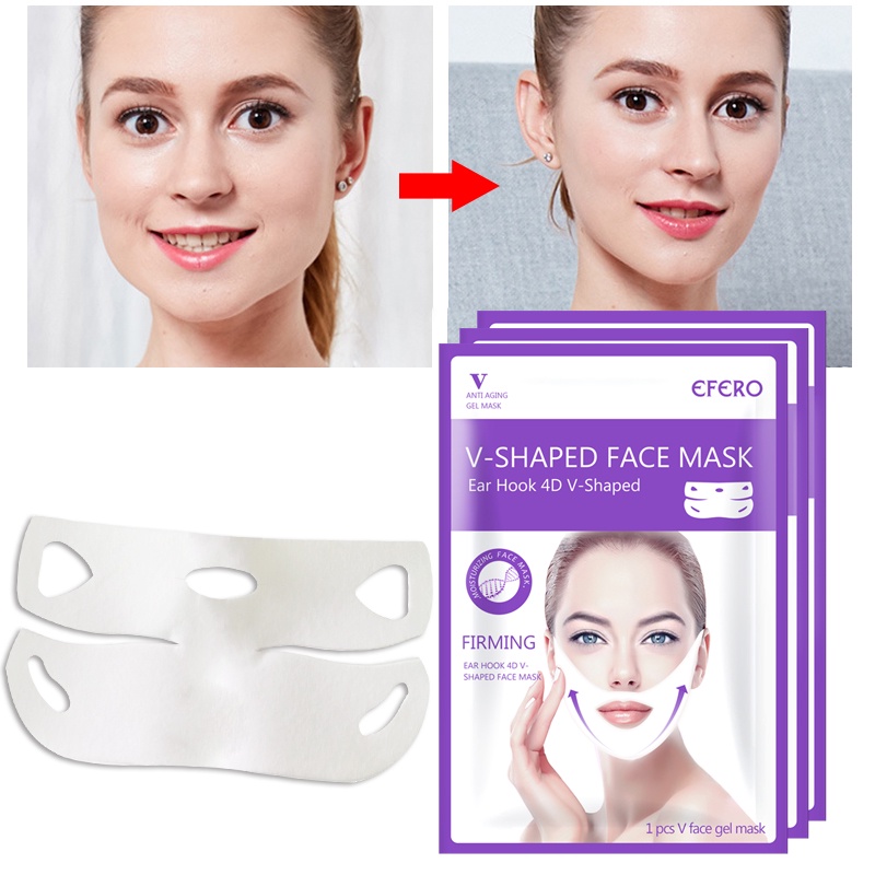 [Hàng mới về] Mặt nạ nâng cơ tạo cằm chữ v thon gọn chống lão hóa tiện dụng