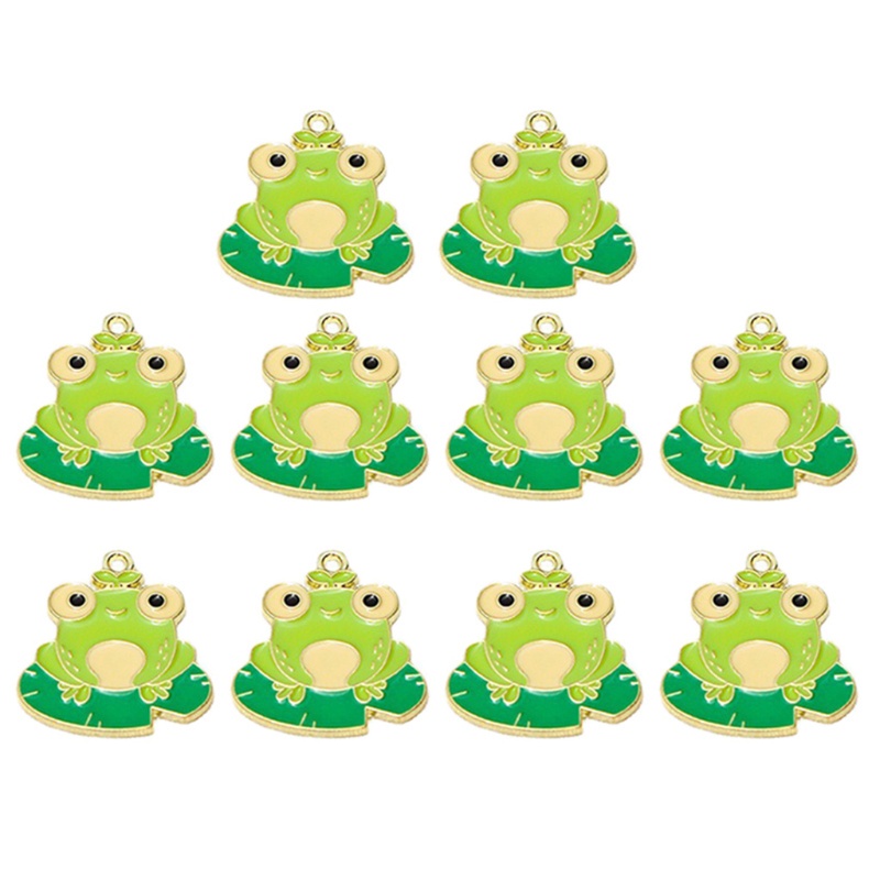 Set 10 Mặt Vòng cổ / Vòng Tay / Móc Khóa Hình Thỏ / Ếch Dễ Thương