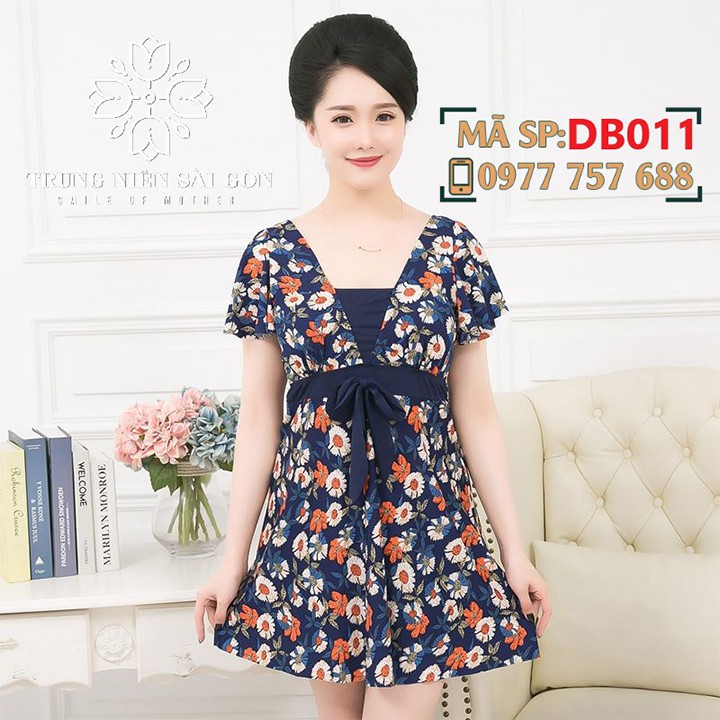 Đồ bơi áo tắm bikini trung niên kín đáo ngoại cỡ, size lớn cho mẹ | BigBuy360 - bigbuy360.vn