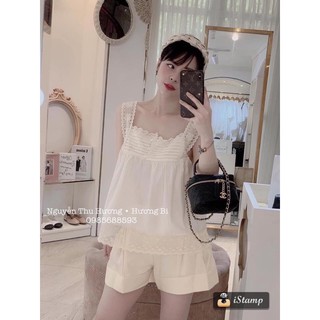 ⚡️bán sỉ⚡️set áo 2 dây lụa và quần tafta