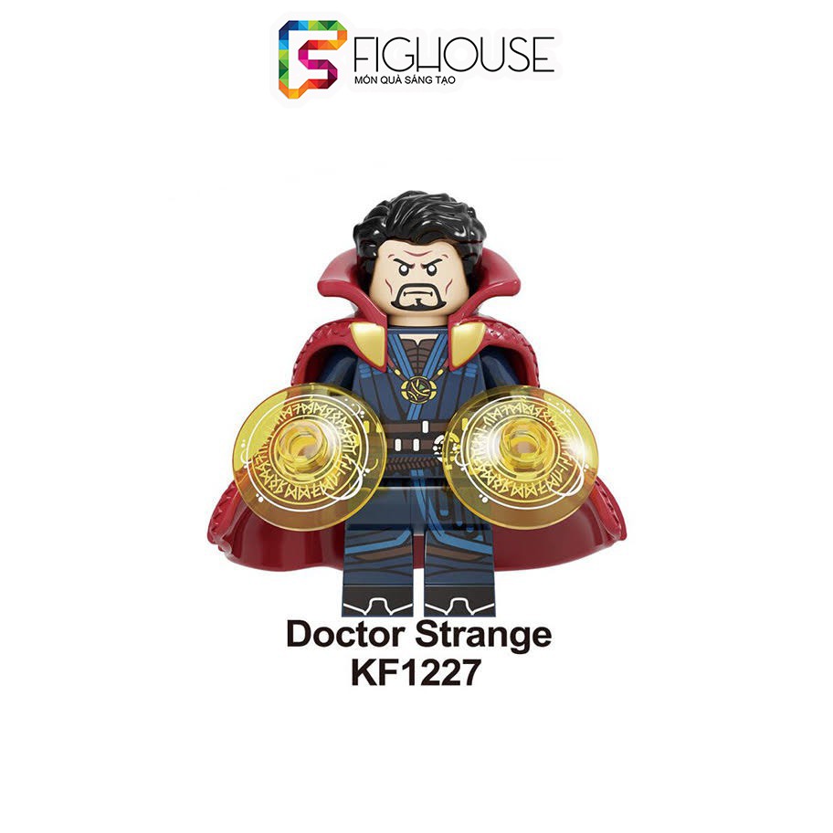 Xếp Hình Minifigures Doctor Strange KF1227 - Đồ Chơi Lắp Ráp Logo [A4]