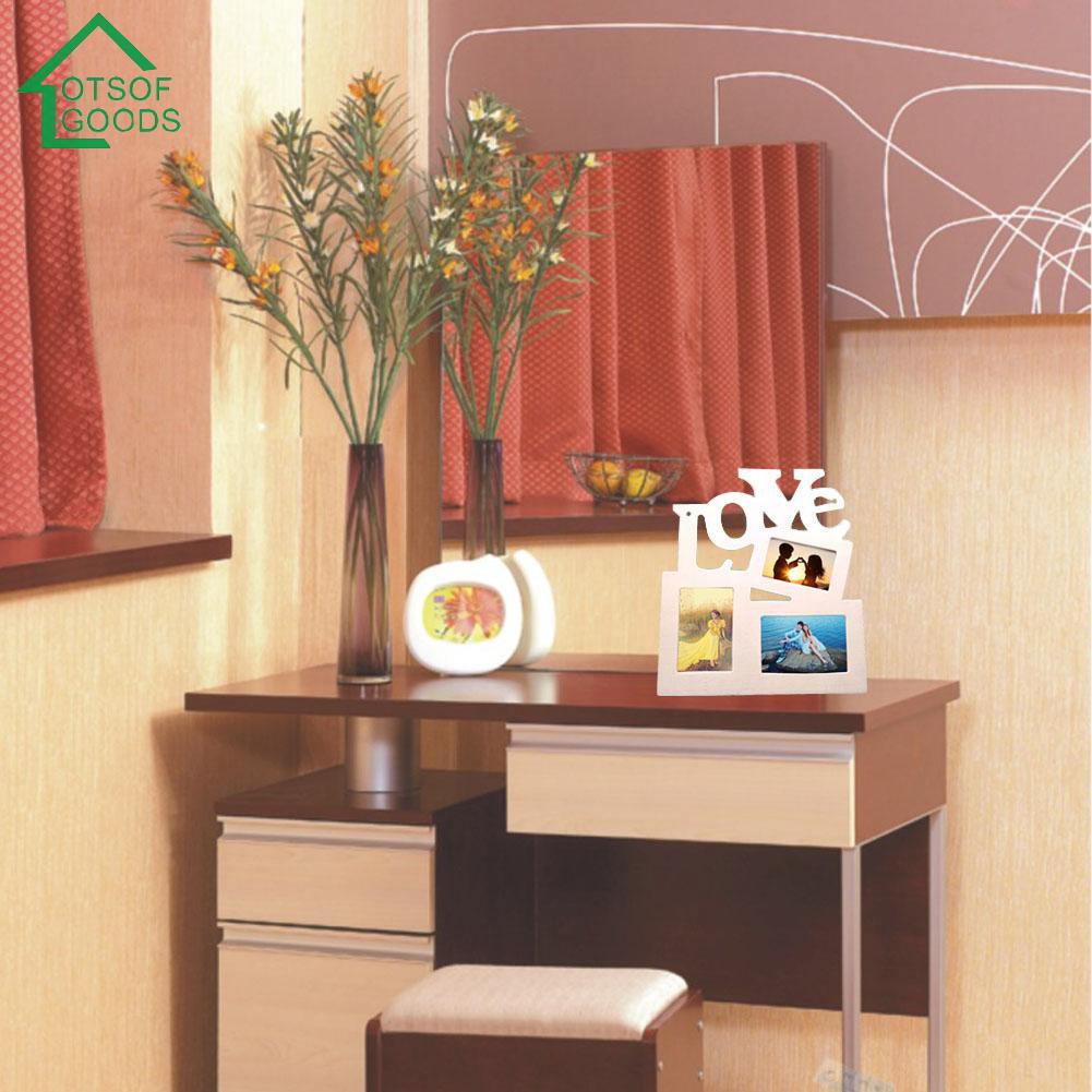 Khung ảnh bằng gỗ thủ công hình trái tim DIY | BigBuy360 - bigbuy360.vn