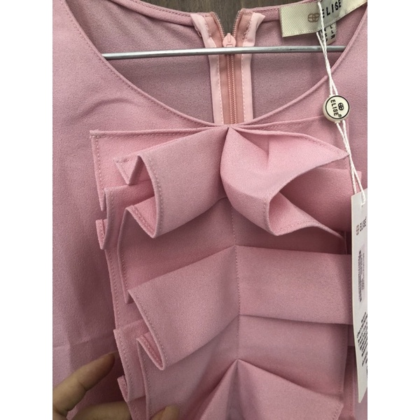Elise newtag đầm hồng  mới nguyên tag size M/L