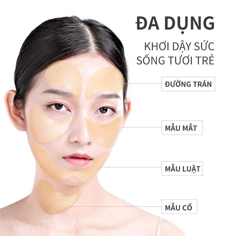 Mặt Nạ Mắt Baimiss Tinh Chất Lá Vàng Giảm Nếp Nhăn 350g | BigBuy360 - bigbuy360.vn
