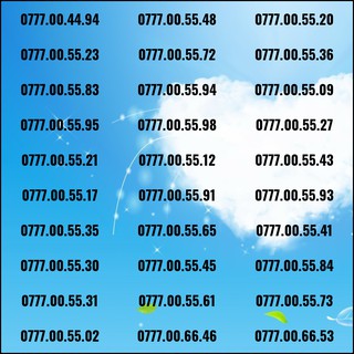 Sim 4G 10 số đẹp Mobifone tam hoa