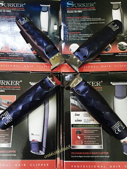 Tông đơ viền SURKER SK 5801 phiên bản New độ lưỡi sắc nét