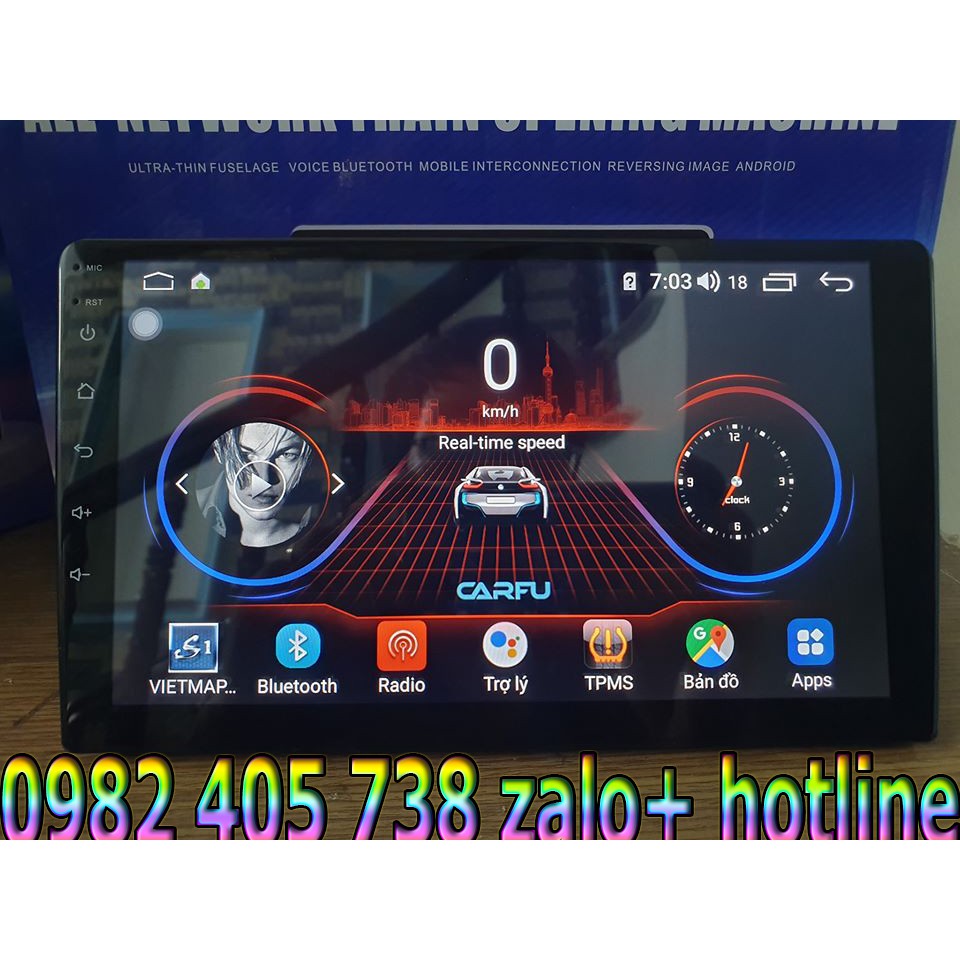 Màn hình Android VMN theo xe Ford Ranger XLS 2011 - 2015