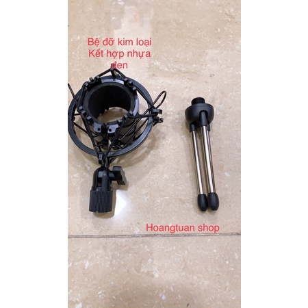 Bệ đỡ 3 chân kèm sockmount đỡ micro thu âm.