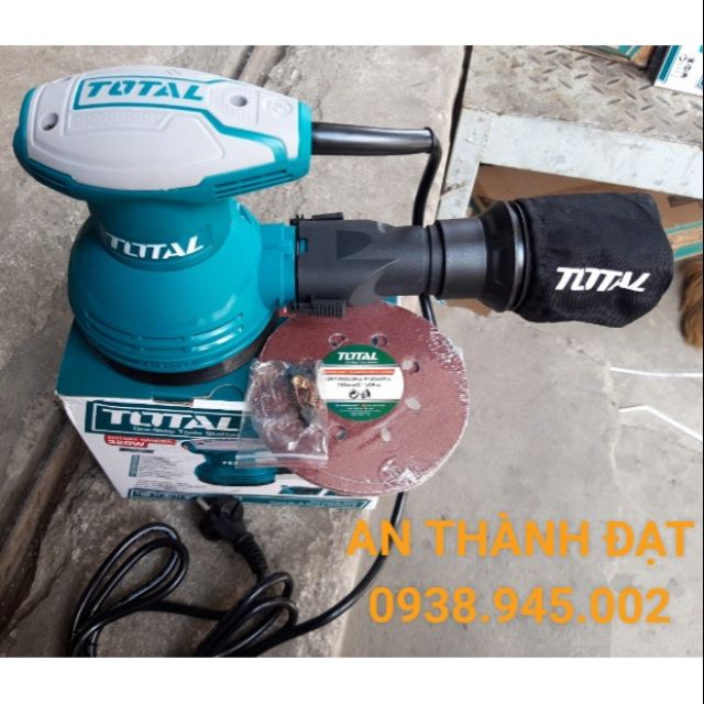 MÁY CHÀ NHÁM TRÒN 125MM TOTAL&lt;br&gt;MODEL:TF2031256