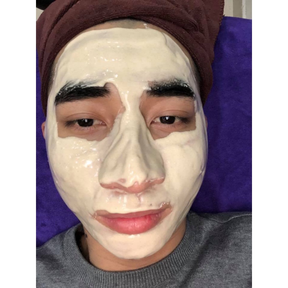 Bột mặt nạ thuôc Bắc dạng dẻo dùng đắp mặt nạ trắng da giảm mụn thâm gói 1kg