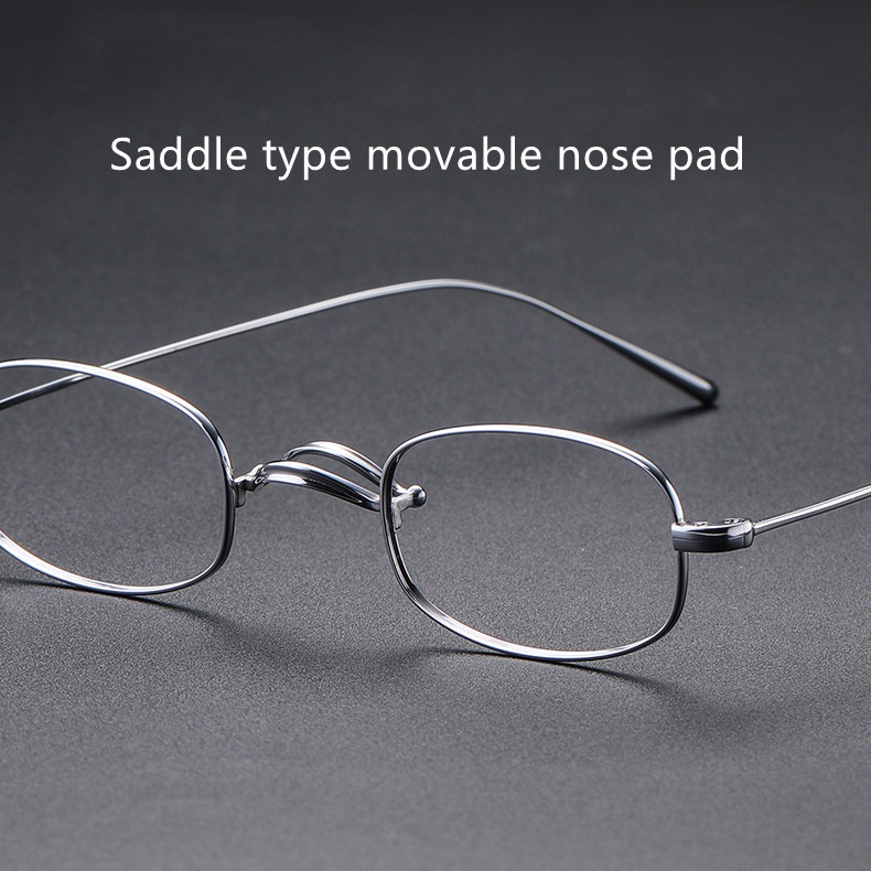 Mắt Kính Gọng Oval Nhỏ Siêu Nhẹ Phong Cách Retro Nhật Bản 5g OV1256T