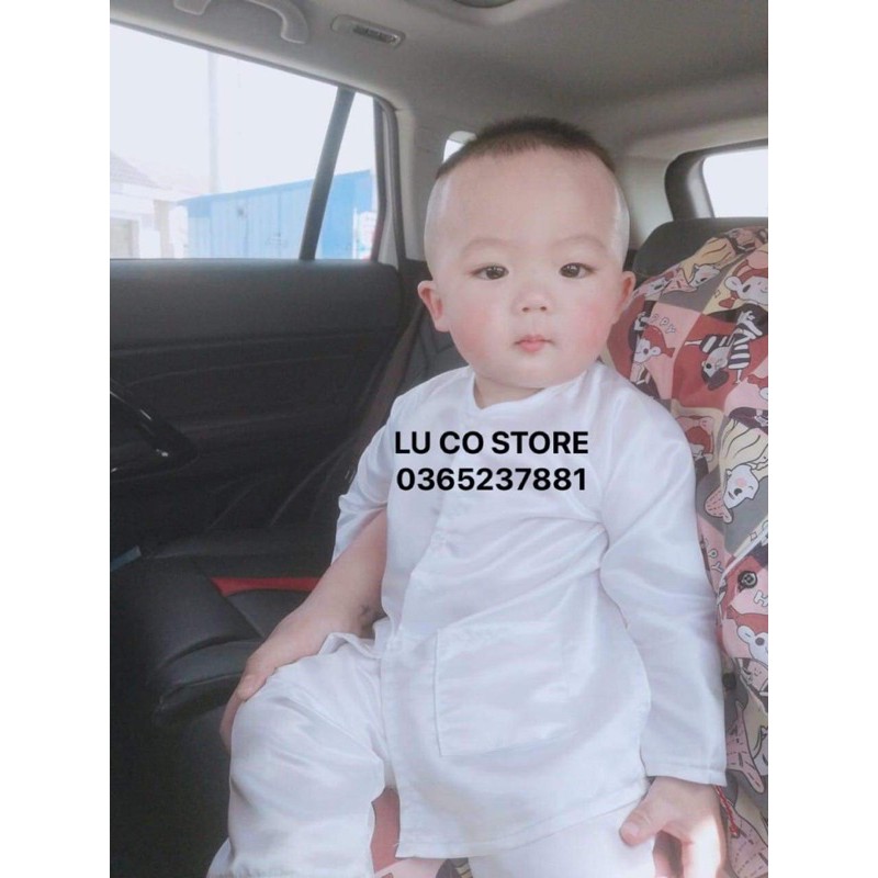 Áo bà ba cho bé trai bé gái  chất lụa siêu mát