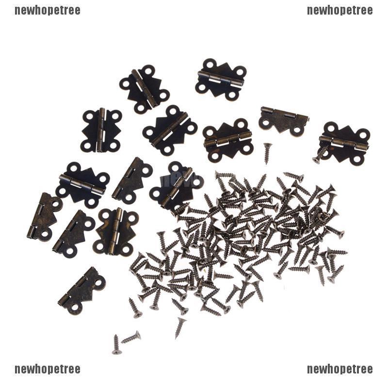 12 bản lề rượu vang bằng đồng 4 lỗ hình bướm