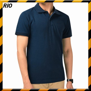 [Xả Kho] Áo Polo Nam Áo Thun Cá Sấu Nam Cộc Tay Chất Xịn Navi [Hopes]