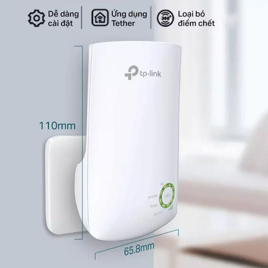 Bộ Kích Sóng 854RE Wifi Repeater Cao cấp TP-Link TL-WA854RE 300Mbps (Bộ mở rộng sóng wifi)