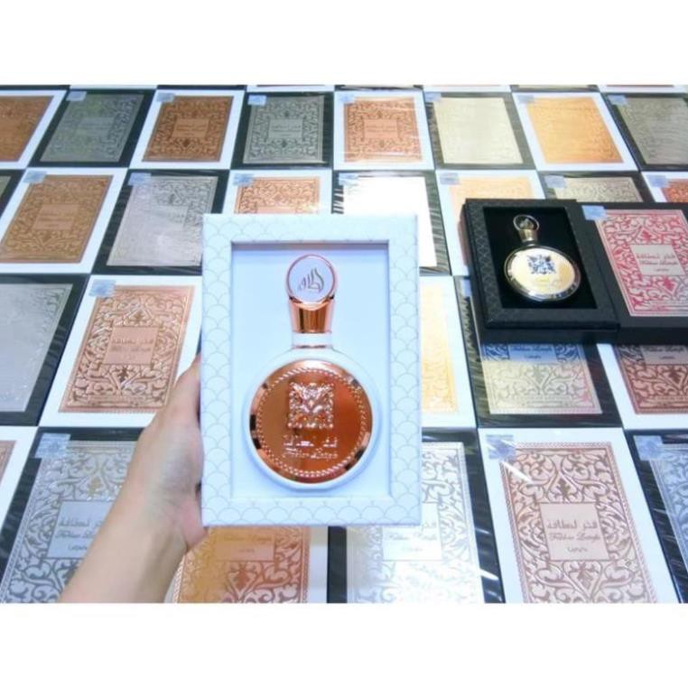 Fakhar Lattafa_Nước Hoa Dubai Nữ Fakhar Lattafa Rose 100ml Sang trọng, quý phái, đẳng cấp Ngọt nhẹ, trầm và sâu lắng